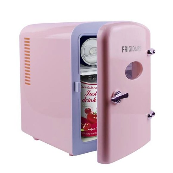 Frigidaire Pink Retro Mini Fridge - Picture 4 of 4
